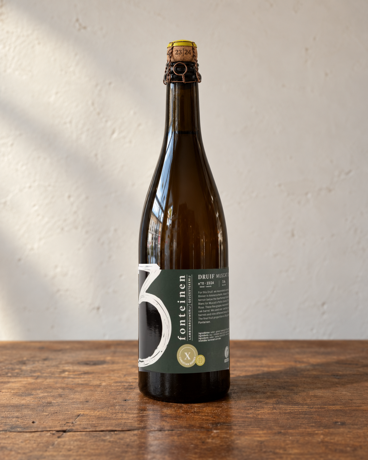 GUEUZE RAISIN (75 cl) — 3 Fonteinen